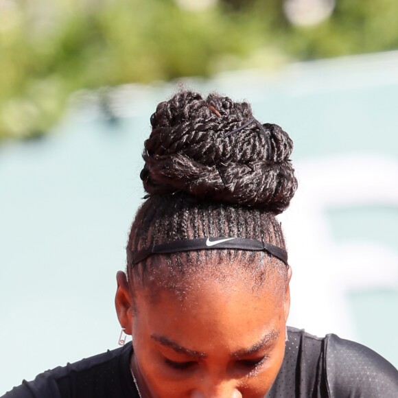 Serena Williams aux internationaux de tennis de Roland Garros à Paris, jour 3, le 29 mai 2018. © Cyril Moreau - Dominique Jacovides / Bestimage