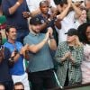 Alexis Ohanian (mari de Serena Williams) dans les tribunes des internationaux de tennis de Roland Garros à Paris, jour 3, le 29 mai 2018. Cyril Moreau / Dominique Jacovides / Bestimage
