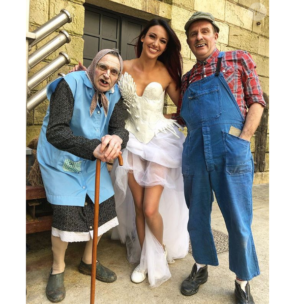 Après plusieurs semaines de régime, l'héroïne de Fort Boyard dévoile sa silhouette élancée sur Instagram, ce 29 mai 2018.