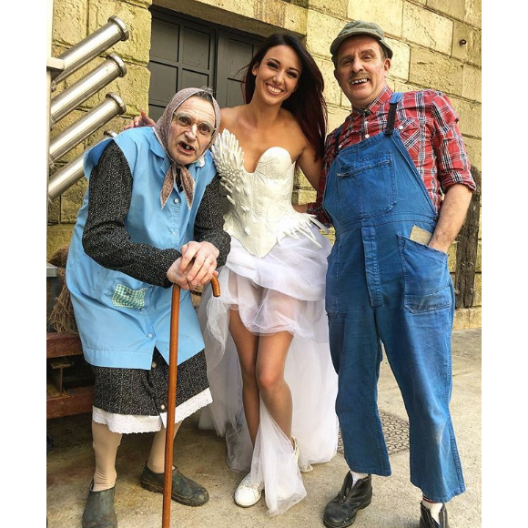 Après plusieurs semaines de régime, l'héroïne de Fort Boyard dévoile sa silhouette élancée sur Instagram, ce 29 mai 2018.