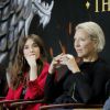 Exclusif - Ian Beattie, Carice van Houten et Michele Clapton - Conférence de presse avec les acteurs de la série "Game of Thrones" à Paris. Le 31 mai 2018 © CVS-Veeren / Bestimage
