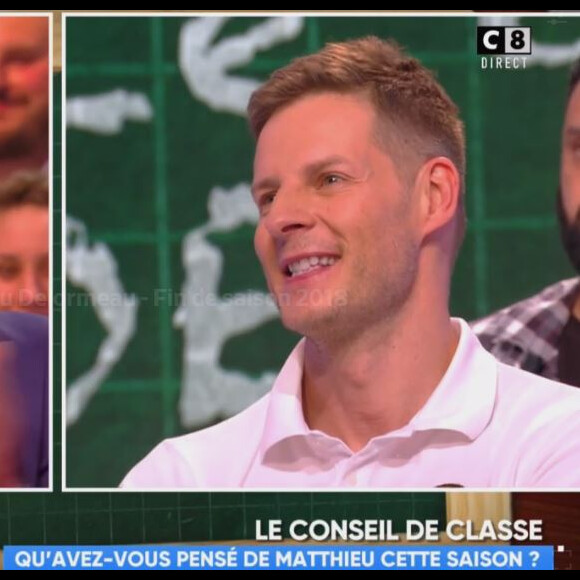 Conseil de classe de Matthieu Delormeau dans "TPMP", 31 mai 2018, C8