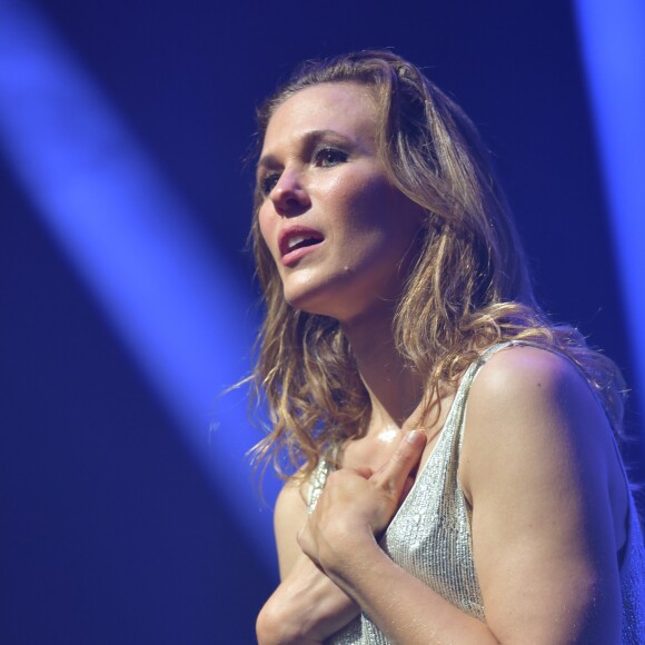 Semi-exclusif - Lorie Pester en concert à l'Olympia à Paris le 31 mai 2018. © Giancarlo Gorassini/Bestimage