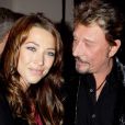 Laura Smet avec Johnny et Laeticia Hallyday à Paris en 2008