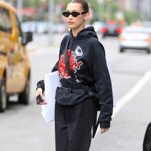 Bella Hadid à New York, le 3 juin 2018.