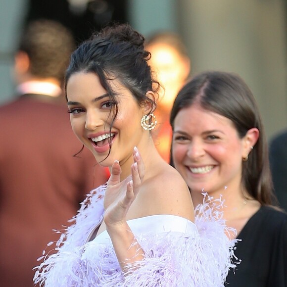 Kendall Jenner arrive au Brooklyn Museum pour assister aux CFDA Awards 2018. New York, le 4 juin 2018.