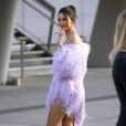 Kendall Jenner arrive au Brooklyn Museum pour assister aux CFDA Awards 2018. New York, le 4 juin 2018.