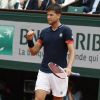 Quart de finale du tournoi de Roland-Garros opposant Dominic Thiem à Alexander Zverev, le 5 juin 2018.