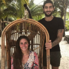 Jesta et Benoît en vacances en famille au Cambodge. Ils célèbrent leurs 9 mois d'amour. Mai 2017.