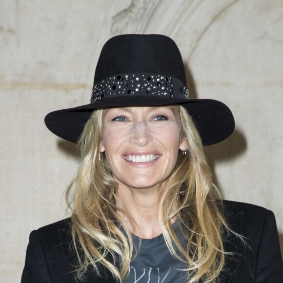 Estelle Lefébure - Photocall du défilé de mode "Christian Dior", collection Haute-Couture printemps-été 2018, à Paris. Le 22 janvier 2018 © Olivier Borde / Bestimage