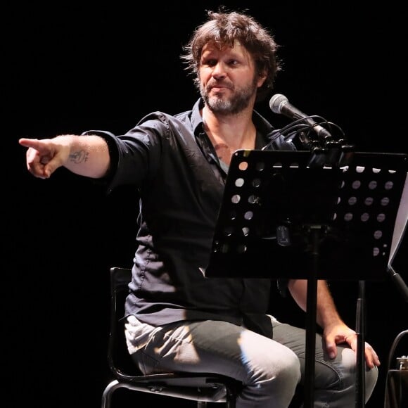 Exclusif - Bertrand Cantat sur scène à Cenon, le 22 septembre 2016. © Patrick Bernard/ Bestimage