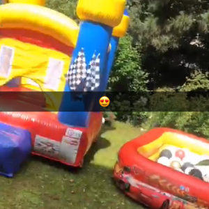 Ayem Nour fête les 2 ans d'Ayvin - 7 juin 2018, Snapchat