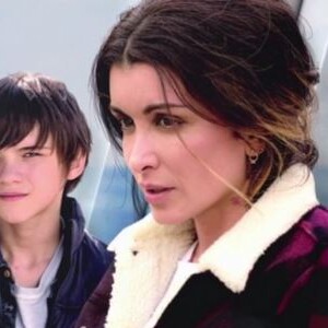 Jenifer dans le téléfilm "Traqués" diffusé sur TF1 le 14 mai 2018.