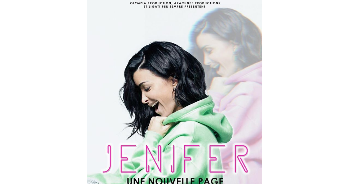 Jenifer annonce deux tournées sur son compte Instagram, mai 2018