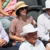 Nathalie Péchalat - People dans les tribunes des Internationaux de France de Tennis de Roland Garros à Paris. Le 8 juin 2018 © Cyril Moreau / Bestimage