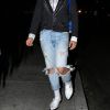Jeremy Scott arrive à l'after party Moschino à Hollywood le 8 juin 2018.