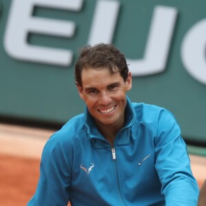 Rafael Nadal gagne son onzième titre au tournoi de Roland-Garros face à Dominique Thiem à Paris, le 10 juin 2018. © Jacovides/Moreau/Bestimage