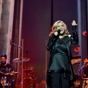 Lara Fabian en concert au Palac à Kiev. Le 2 mars 2018