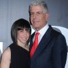 Anthony Bourdain et son ex-femme Ottavia Busia - Première de "The Big Short" à New York le 23 novembre 2015.