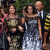 Selena Gomez en robe Dolce & Gabbana et Vanessa Hudgens à Venise. Septembre 2012.