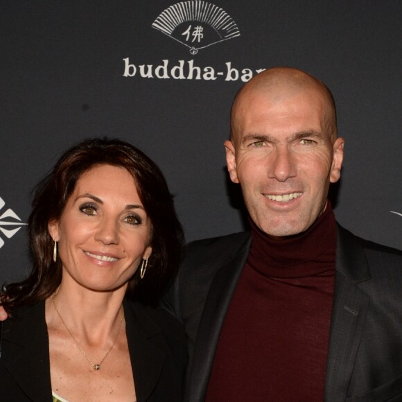 Semi-Exclusif - Zinedine Zidane et sa femme Véronique - A l'occasion des 20 ans de la victoire de l'équipe de France, les bleus 98 se sont rendus à un dîner organisé au Buddha Bar avec tous les joueurs et leur famille le 11 juin 2018. © Rachid Bellak/Bestimage