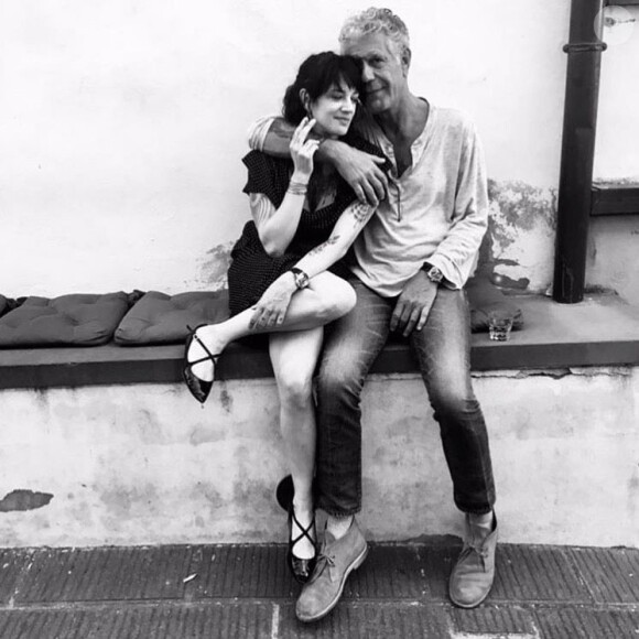 Anthony Bourdain, Asia Argento via Instagram