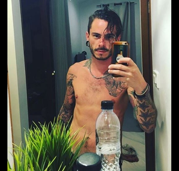 Maximilien Philippe torse nu - Instagram, février 2018