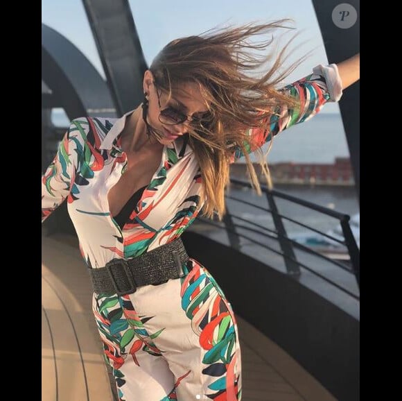 Ariane Brodier en combinaison - Instagram, juin 2018