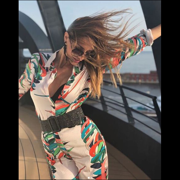Ariane Brodier en combinaison - Instagram, juin 2018