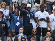 Mondial 2018 : Les familles des Bleus ont vibré avec Vianney et Nagui