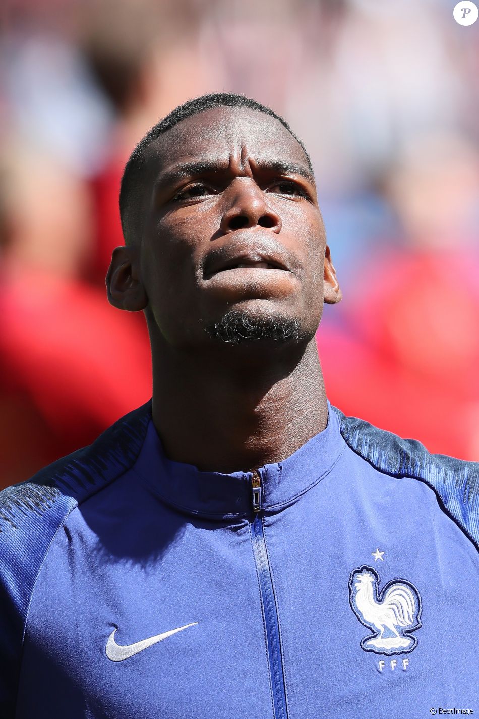 Paul Pogba Match De Coupe Du Monde De La France Contre L Australie Au Stade Kazan Arena A Kazan Russie Le 16 Juin 2018 La France A Gagne 2 1 C Cyril Morea Purepeople