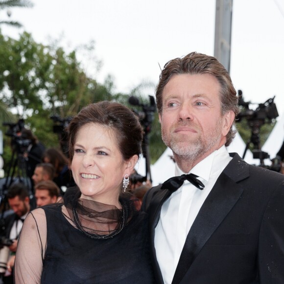 Charlotte Valandrey et son compagnon - Montée des marches du film " Burning " lors du 71ème Festival International du Film de Cannes. Le 16 mai 2018 © Borde-Jacovides-Moreau/Bestimage