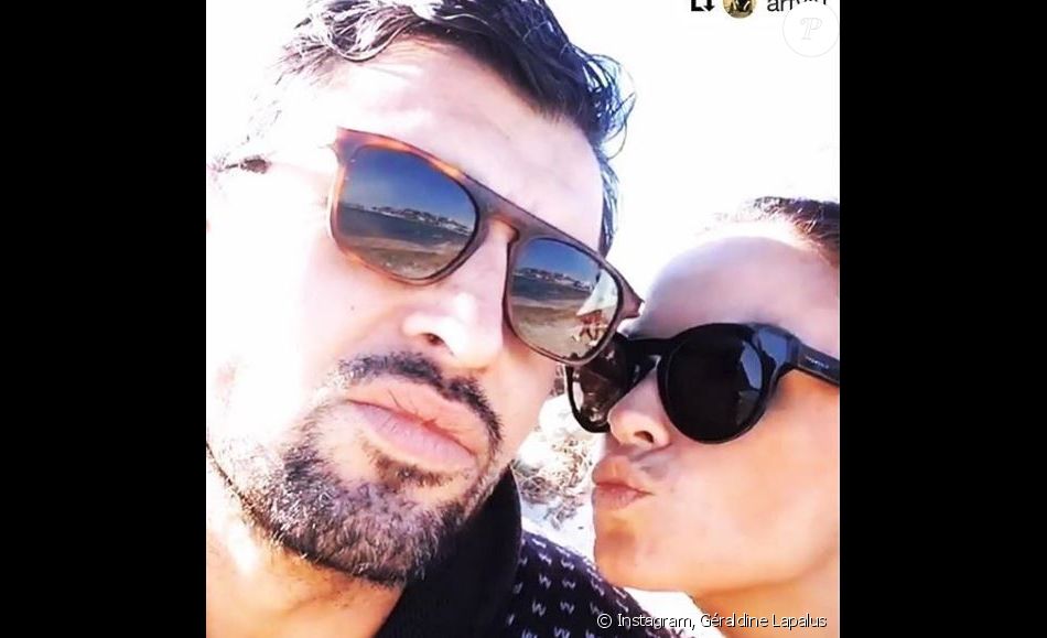 Géraldine Lapalus et son mari Julien, Instagram, 14 février 2018