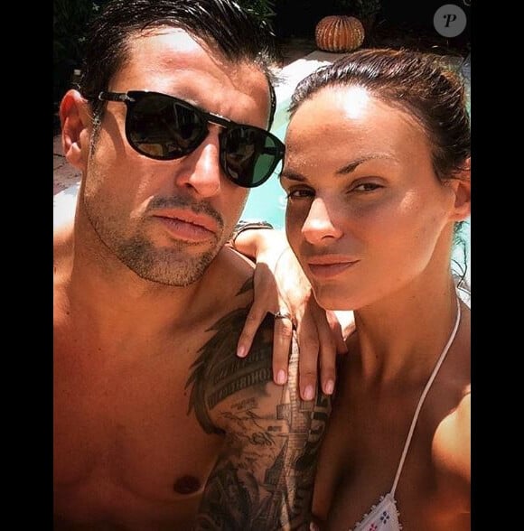 Géraldine Lapalus et son mari Julien - Instagram, 10 juin 2018
