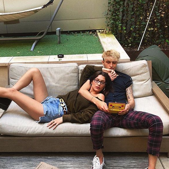 Anwar Hadid et Bella Hadid - Instagram, 22 mai 2018
