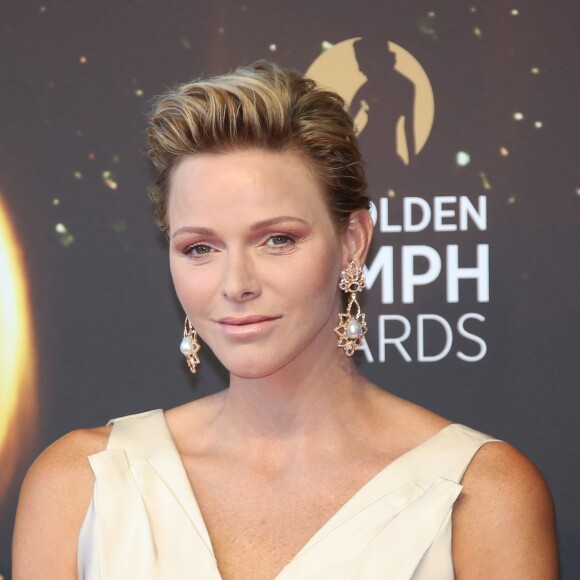 La princesse Charlene de Monaco lors de la cérémonie de clôture du 58ème festival de Télévision de Monte-Carlo à Monaco le 19 juin 2018. © Denis Guignebourg / Bestimage