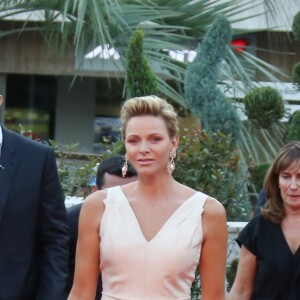 La princesse Charlene de Monaco lors de la cérémonie de clôture du 58ème festival de Télévision de Monte-Carlo à Monaco le 19 juin 2018. © Denis Guignebourg / Bestimage