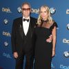 Margaret Devogelaere et son mari Peter Fonda - Les célébrités posent lors du photocall de la soirée des "DGA Awards" à Beverly Hills le 3 février 2018.