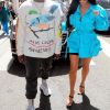 C'est le grand retour de Kim Kardashian à Paris pour son ami, le créateur Virgil Abloh. La star, accompagnée de son mari Kanye West, s'est rendue au défilé de mode homme printemps-été 2019 Louis Vuitton à Paris, le 21 juin 2018.