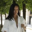 Rihanna au défilé homme printemps-été 2019 Louis Vuitton, signé Virgil Abloh, au Palais-Royal à Paris, le 21 juin 2018. © Olivier Borde / Bestimage
