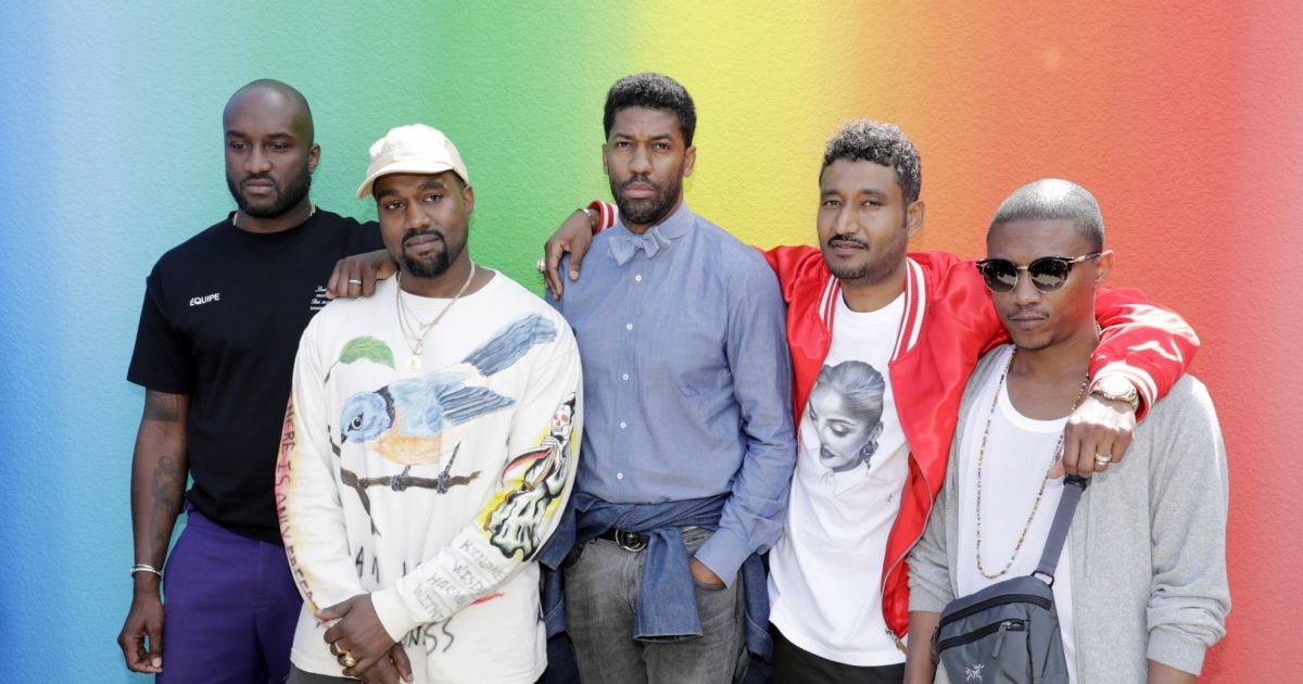 Virgil Abloh Kanye West Louis Vuitton Showing