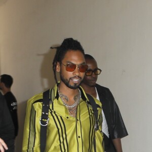 Miguel - Arrivées au défilé de mode Homme printemps-été 2019 "Louis Vuitton" à Paris. Le 21 juin 2018 © CVS / Veeren / Bestimage  People at the Louis Vuitton men fashion show SS 2019 in Paris. On june 21st 201821/06/2018 - Paris