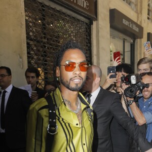 Miguel - Arrivées au défilé de mode Homme printemps-été 2019 "Louis Vuitton" à Paris. Le 21 juin 2018 © CVS / Veeren / Bestimage  People at the Louis Vuitton men fashion show SS 2019 in Paris. On june 21st 201821/06/2018 - Paris