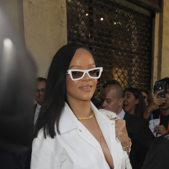 Rihanna - Arrivées au défilé de mode Homme printemps-été 2019 "Louis Vuitton" à Paris. Le 21 juin 2018 © CVS / Veeren / Bestimage  People at the Louis Vuitton men fashion show SS 2019 in Paris. On june 21st 201821/06/2018 - Paris