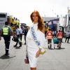 Miss France 2018, Maëva Coucke durant le Grand Prix de France au Castellet le 24 juin 2018.  © Bruno Bebert / Bestimage