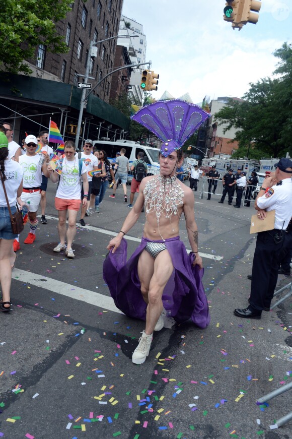 Illustration - Pride 2018 à New York. Le 24 juin 2018