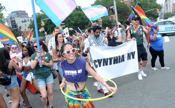 Illustration - Pride 2018 à New York. Le 24 juin 2018