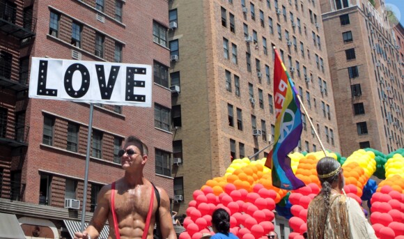Illustration - Pride 2018 à New York. Le 24 juin 2018