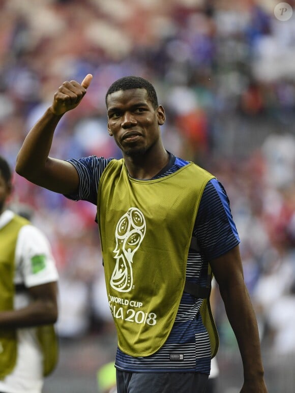 Paul Pogba - Match de coupe du monde opposant la France au Danemark au stade Loujniki à Moscou, Russie, le 26 juin 2018. Le match s'est terminé par un match nul 0-0. © Pierre Perusseau/Bestimage