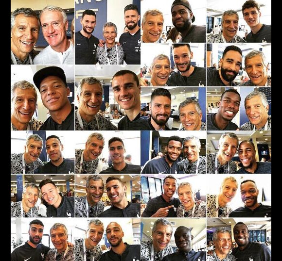 Nagui présent à la Coupe du monde 2018 en Russie - Instagram, Juin 2018